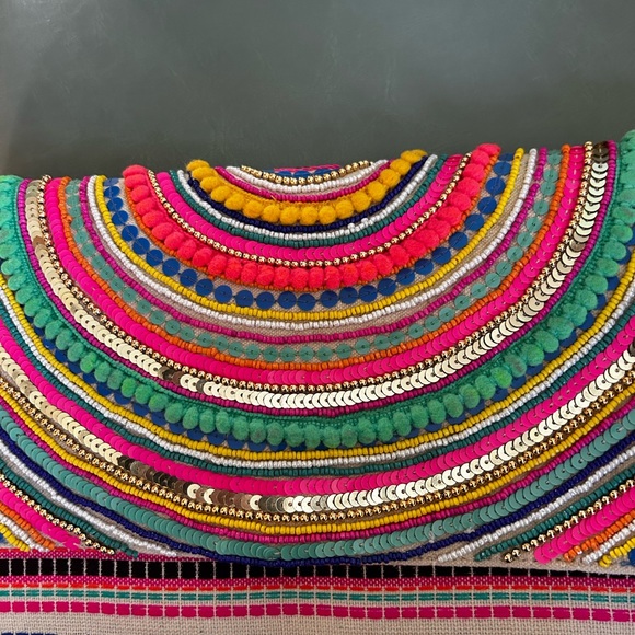 Alex Embellished Clutch/Crossbody Bag - Picture 5 of 7